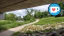 Sturgeon Creek Parkway - Booth - Pathway under Portage Ave Bridge